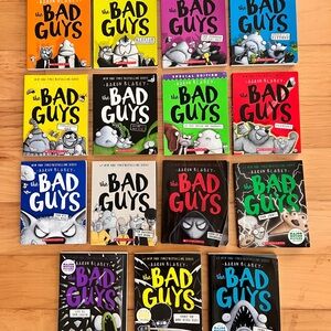The Bad Guys Book Series Collection 1-15